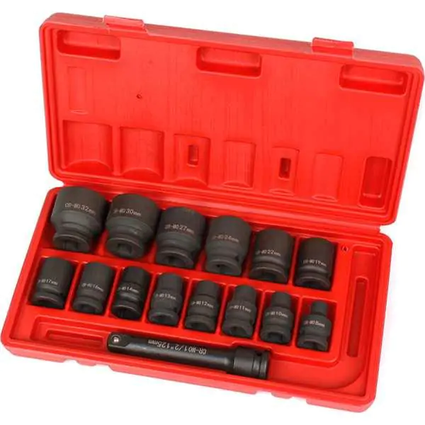 Ključ nasadni 1/2" kovani set 14 kom