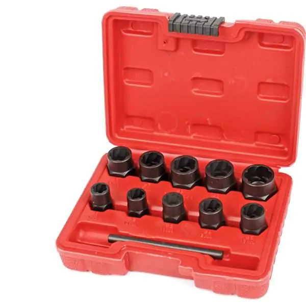 Ključ nasadni 3/8" za oštećene vijke i navrtke set 10 kom Womax
