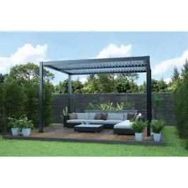 Pergola aluminijumska 3 × 4 m Green Bay
