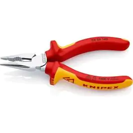 Knipex špicasta kombinovana klešta VDE 1000 V 145 mm 08 26 145