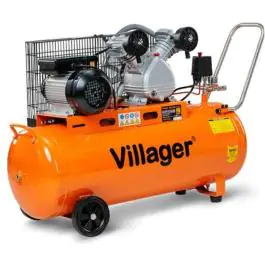 Kompresor Villager VAT VER 100 L – vazdušni kompresor 100 l, 8 bara i protok 336 l/min