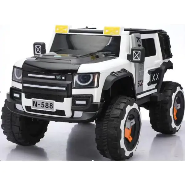 Džip za decu RR 12v 7ah 4motora MB 0519 BELA