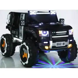 Džip za decu RR 12v 7ah 4motora MB 0519 CRNA