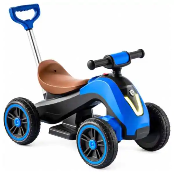 Motor za decu mini sa ručkom 4 točka MB 0654 PLAVA