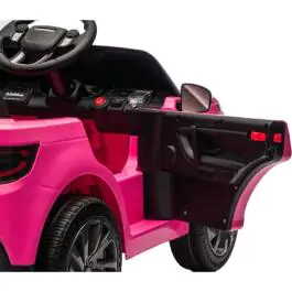 Dečiji automobil na akumulator Land Rover Discovery Roze sa daljinskim upravljačem 2.4 GHz i Bluetooth-om