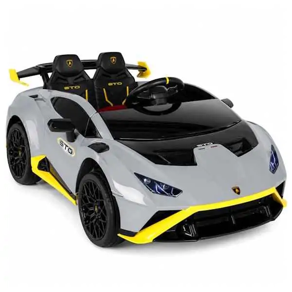Dečiji auto na akumulator Lamborghini Huracan STO Sivi - proizvod na akciji