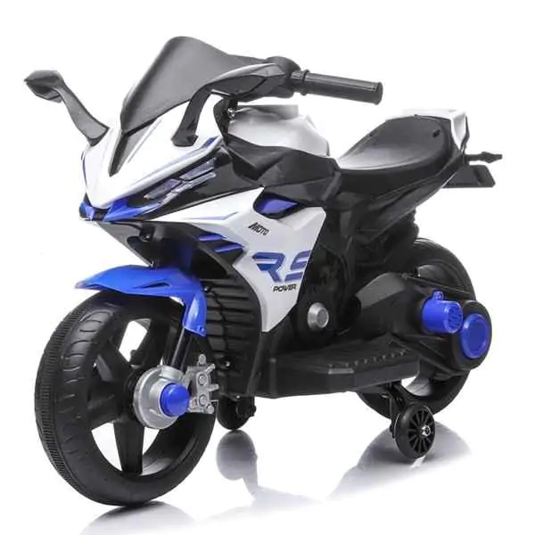 Dečiji motor na akumulator plavo-beli 154
