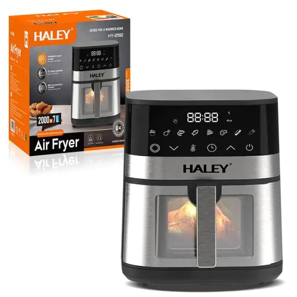 HALEY HY2512 AIR FRYER DIGITALNI 7L 1400W