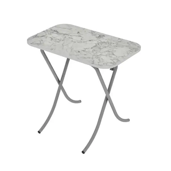 ALESTA AL10026BM STO VIŠENAMENSKI SKLOPIVI TEKSTURA BELI MERMER 60X80CM