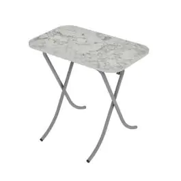 ALESTA AL10026BM STO VIŠENAMENSKI SKLOPIVI TEKSTURA BELI MERMER 60X80CM