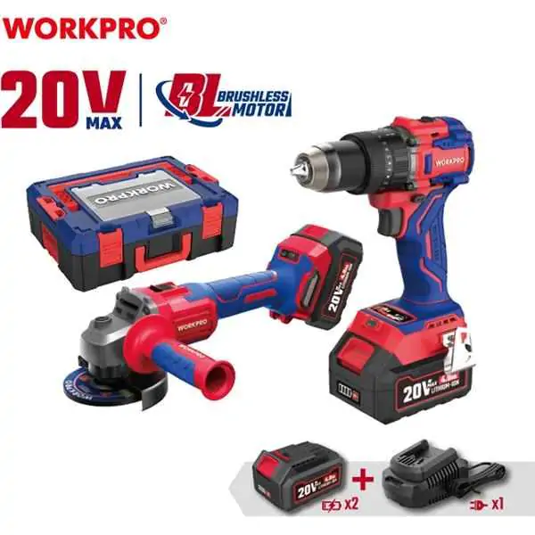 Set akumulatorkog alata, 20V – WORKPRO WP398003