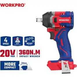 Set kompaktnog aku. alata, 20V - WORKPRO WP398001
