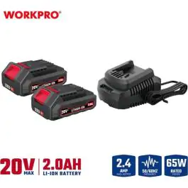 Set kompaktnog aku. alata, 20V - WORKPRO WP398001