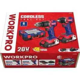 Set kompaktnog aku. alata, 20V - WORKPRO WP398001