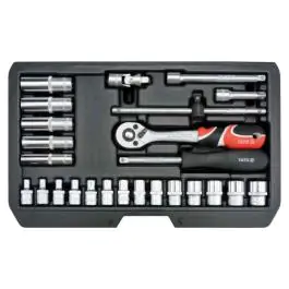 YATO set nasadnih ključeva 1/4" 3.5-14/25 del.