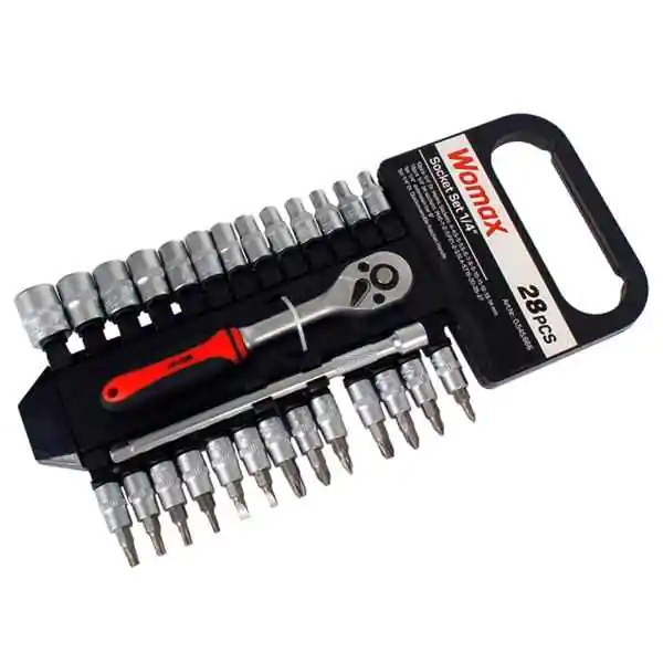 Set nasadnih ključeva 1/4" 28 kom