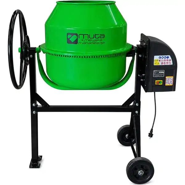 MUTA električna mešalica za beton 180 L, 800 W, 51 kg