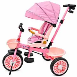 Dečiji tricikl sa tendom Roze