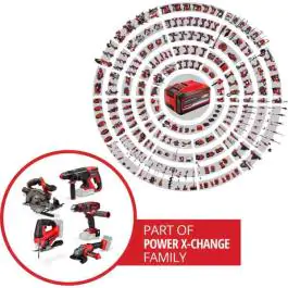 Einhell TE-TK 18/5 Li +2 set od 5 akumulatorskih alata sa 2 baterije i punjačem