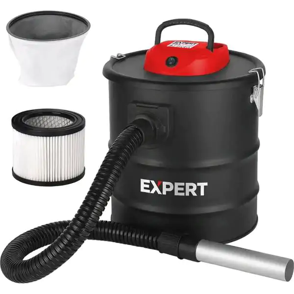 EXPERT PAX1000 usisivač za pepeo 1000 W – metalna posuda od 18 l i HEPA filter