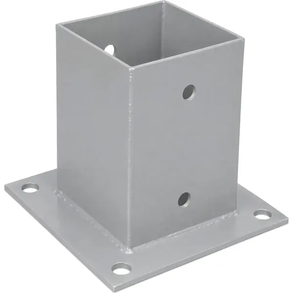 Plastificirani nosač stuba 140 × 140 × 150 mm – metalno postolje za pričvršćivanje stubova