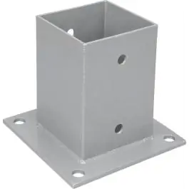 Plastificirani nosač stuba 150 × 150 × 150 mm – metalno postolje za pričvršćivanje stubova
