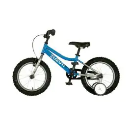 Bicikl za decu zuzum 16" 9" v-brake  kontra 105-125cm (16") plavi sjaj uv