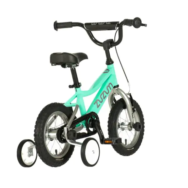 Bicikl za decu zuzum 12" 10" v-brake  kontra 95-115cm (12") tirkiz uv