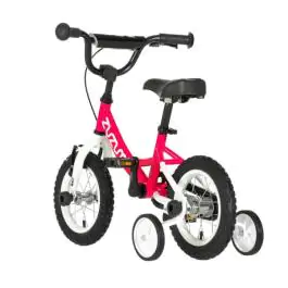 Bicikl za decu zuzum neon 12" 7" v-brake  kontra 95-115cm (12") neon pink uv