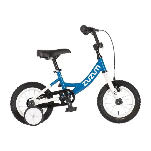 Bicikl za decu zuzum 12" 7" v-brake  kontra 95-115cm (12") plavi uv sjaj