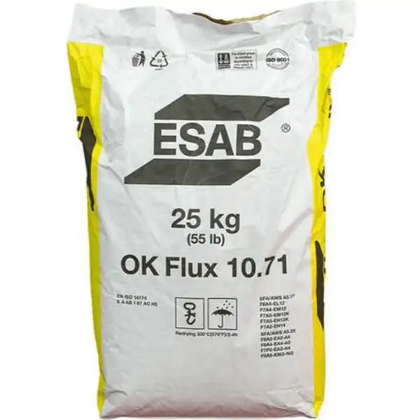 ESAB OK Flux 10.71 prašak za zavarivanje podvodnim lukom (SAW) – pakovanje 25 kg