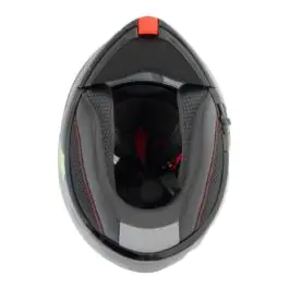 Kaciga za motor veličina m-mvx 57-58 cm 935sv flip up dupli vizir crna siva