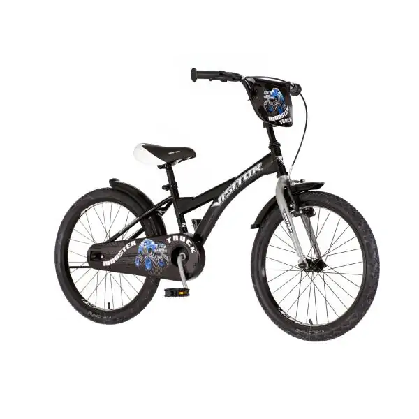 Bicikl za decu visitor truck 20" 10" v-brake  kontra 115-135cm (20") crno sivi