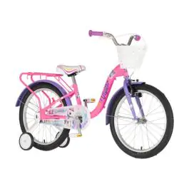Bicikl za decu visitor unicorn 20" 10" v-brake  kontra 115-135cm (20") roze uv sjaj