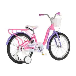 Bicikl za decu visitor unicorn 20" 10" v-brake  kontra 115-135cm (20") roze uv sjaj