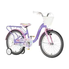 Bicikl za decu visitor unicorn 20" 10" v-brake kontra 115-135cm (20") ljubičasti