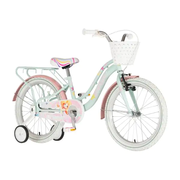 Bicikl za decu visitor pearl 20" 10" v-brake  kontra 115-135cm (20") tirkiz