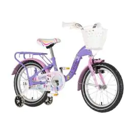 Bicikl za decu visitor unicorn 16" 9" v-brake kontra 105-125cm (16") ljubičasti