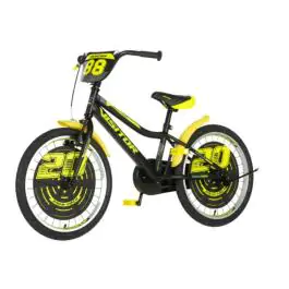 Bicikl za decu visitor ranger 20" 10" v-brake  kontra 115-135cm (20") crno žuti polu mat