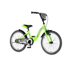 Bicikl za decu visitor goal 20" 10" v-brake  kontra 115-135cm (20") neon zeleni