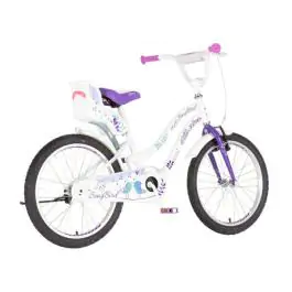 Bicikl za decu visitor songbird 20" 11" v-brake  kontra 115-135cm (20") belo ljubičasti perla