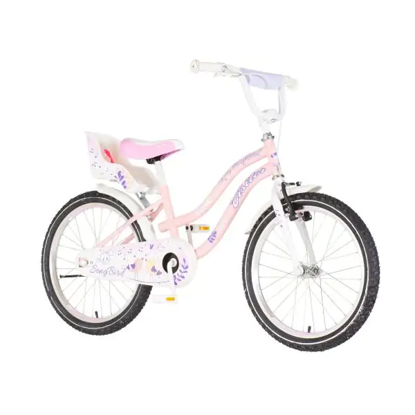 Bicikl za decu visitor songbird 20" 11" v-brake  kontra 115-135cm (20") roze