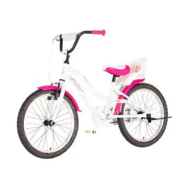 Bicikl za decu visitor dog 20" 11" v-brake  kontra 115-135cm (20") belo roze perla