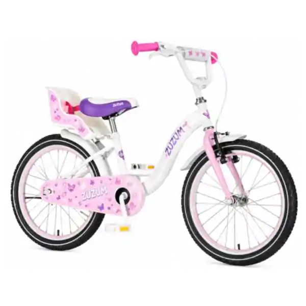 Bicikl za decu visitor liloo 20" 10" v-brake kontra 115-135cm (20") belo roze perla