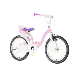 Bicikl za decu visitor liloo 20" 10" v-brake  kontra 115-135cm (20") roze