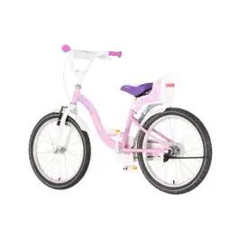 Bicikl za decu visitor liloo 20" 10" v-brake  kontra 115-135cm (20") roze