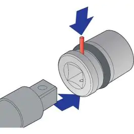 UNIOR Adapter IMPACT, prihvat 1 1/2" - 1"
