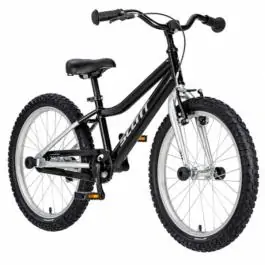 Bicikl za decu zuzum 20" 10" v-brake  kontra 115-135cm (20") crni hrom uv