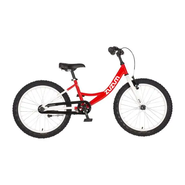 Bicikl za decu zuzum 20" 10" v-brake  kontra 115-135cm (20") crveni