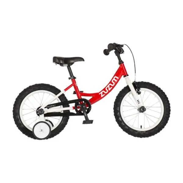 Bicikl za decu zuzum 16" 8" v-brake  kontra 105-125cm (16") crveni uv